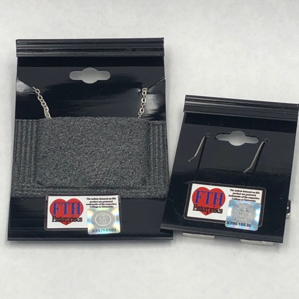 Ole Miss Necklace and Earring Set - Picture 2 of 2